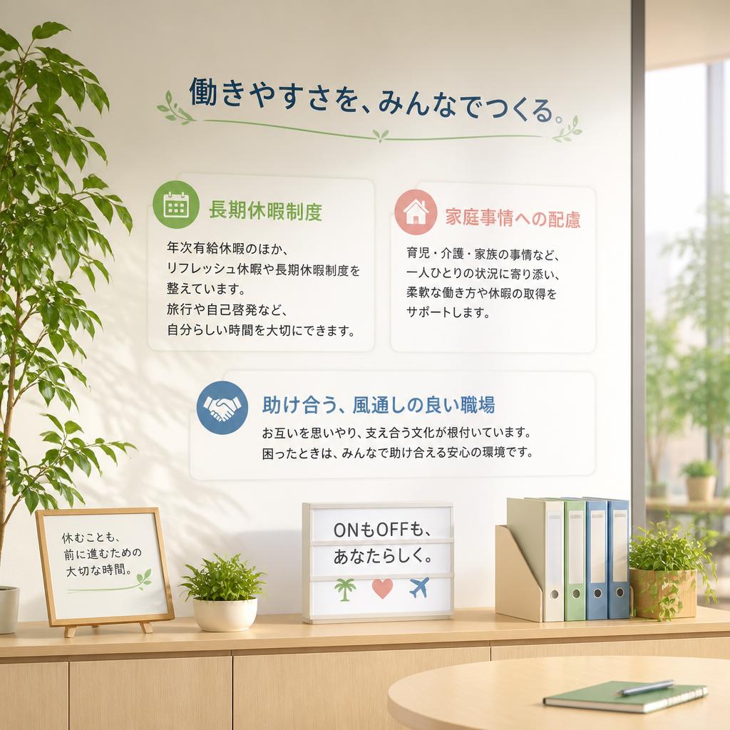 2. 働きやすい環境