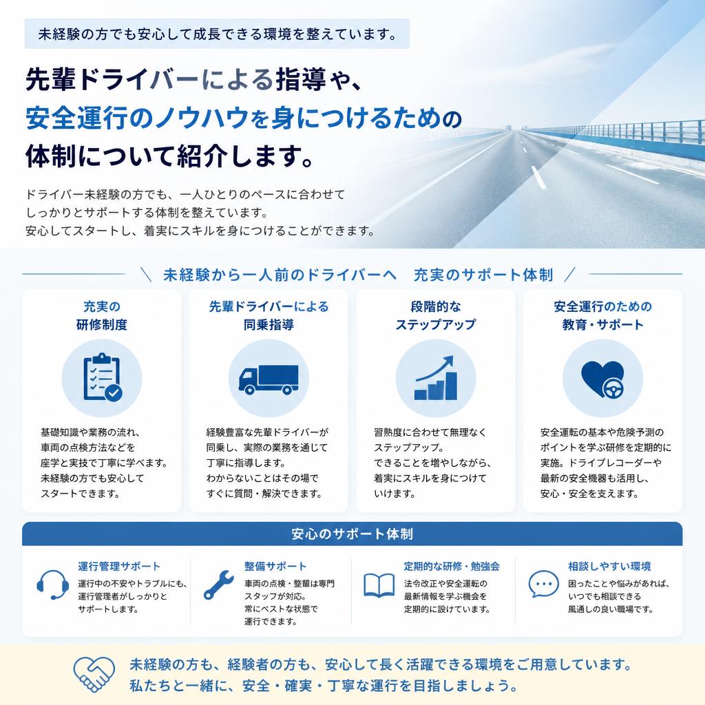 成長を支える教育体制