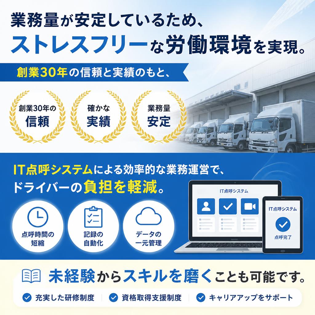 経験者必見！働きやすい制度